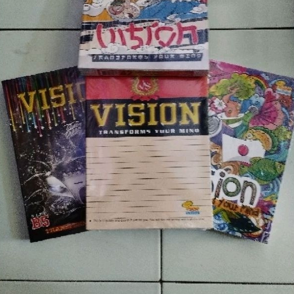 

Buku Vision Boxy isi 42 Lembar / Buku Panjang / Buku B5