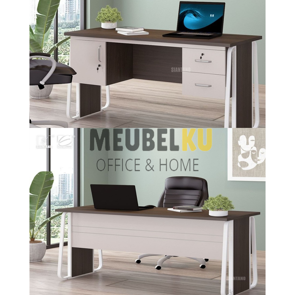 Meja Kantor Meja Tulis 1 Biro Meja 150 cm 0T 157 SIANTANO