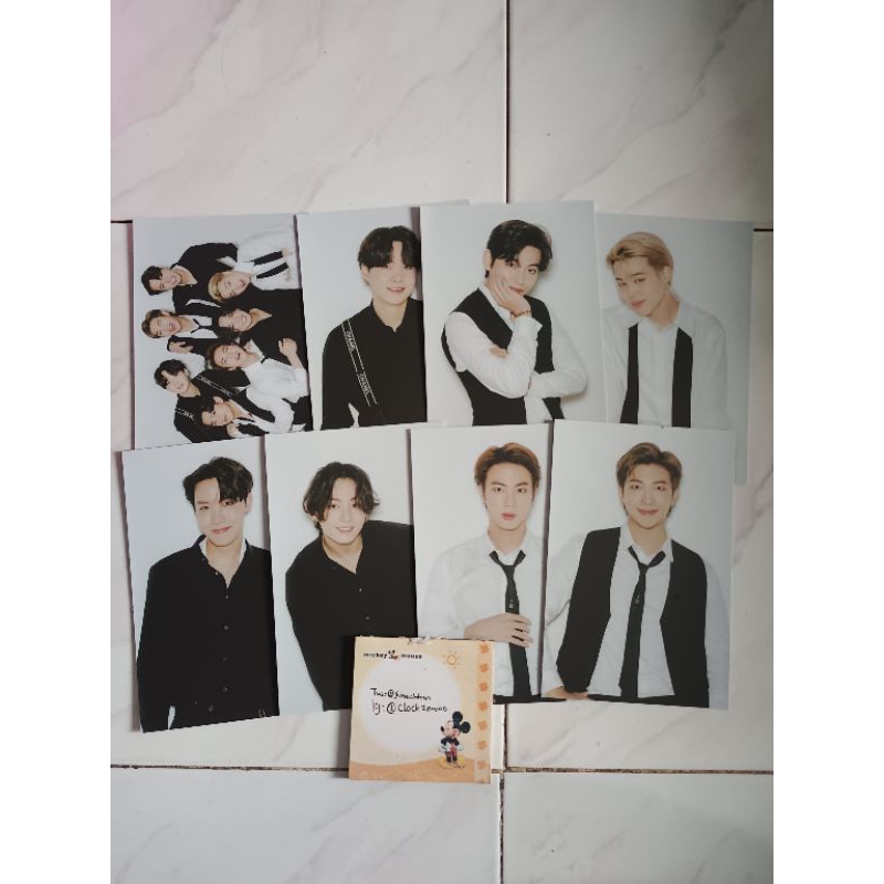 

Postcard BTS NYEL ALL MEMBER+AMPLOP