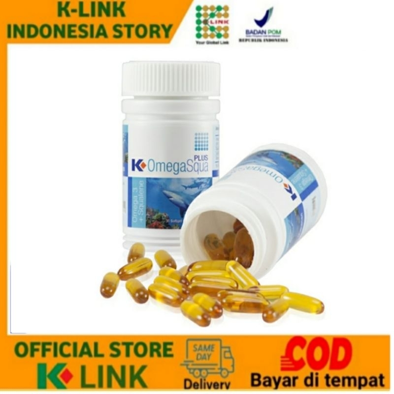 Omega squa plus  fish oil omega squa klink