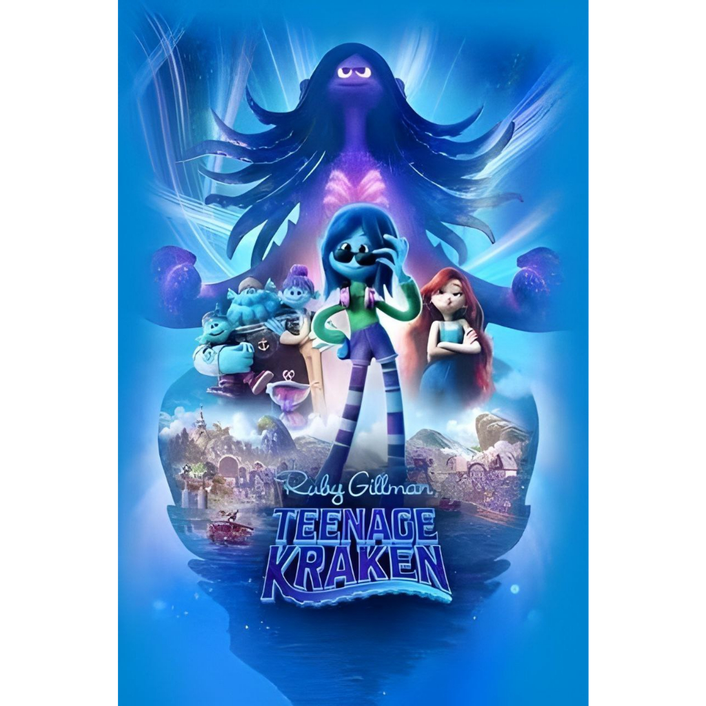 kaset dvd teenage kraken