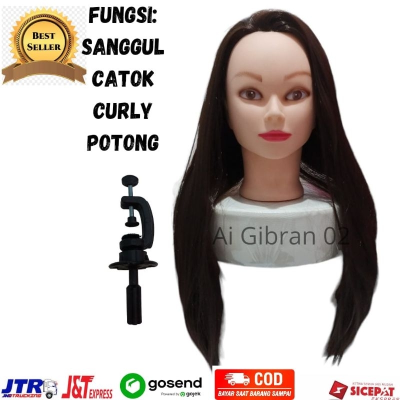 Manekin Rambut/Hair Manekin/Patung Sanggul (Best Quality)