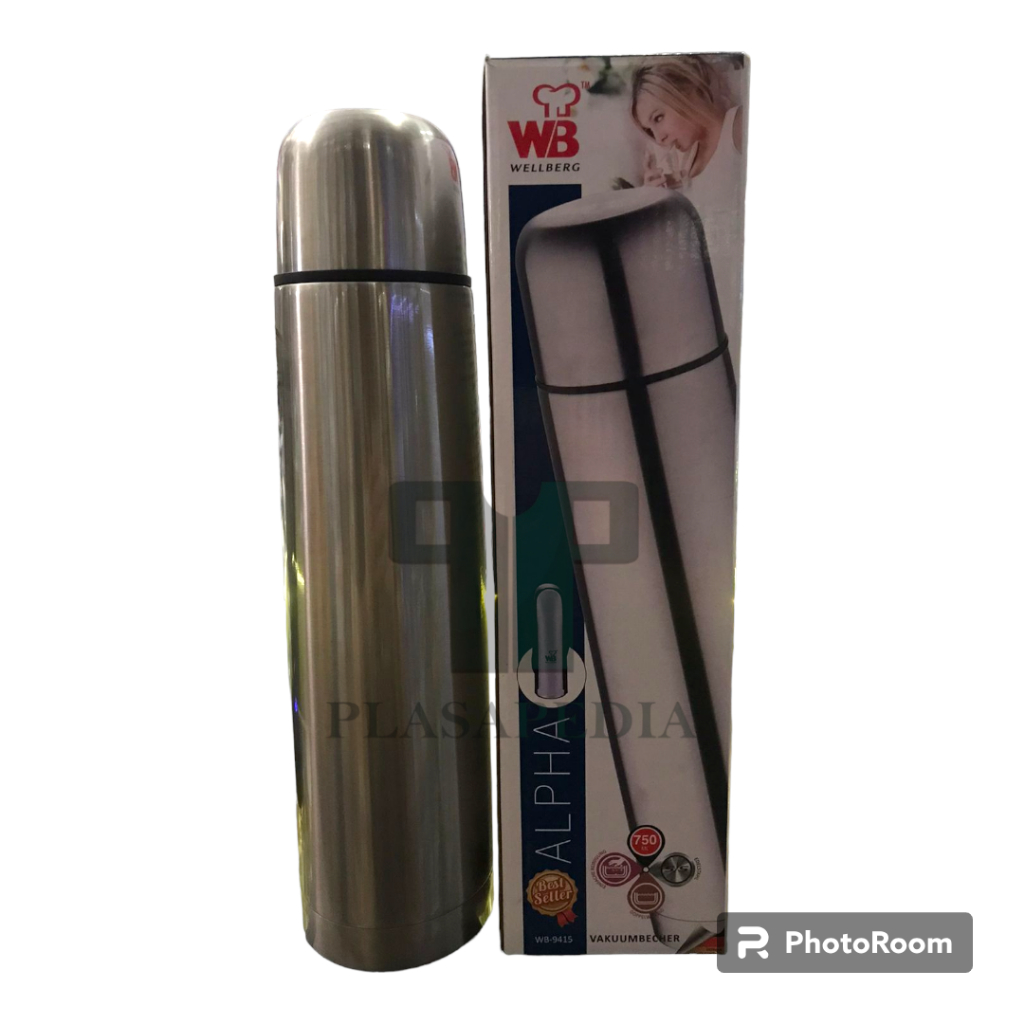 Termos Air Panas Stainless Steel 750 ml Tahan Lama Awet Panas Thermos Vacuum Flask Teremos Berkualit