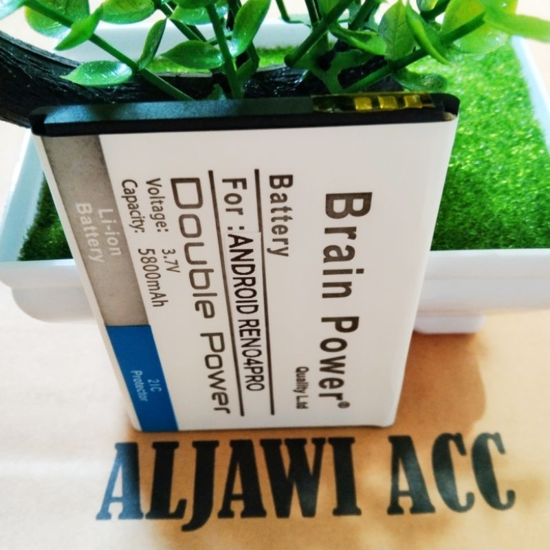 Baterai Batre Battery HP Android China Reno4Pro Reno 4Pro Double Power Battery