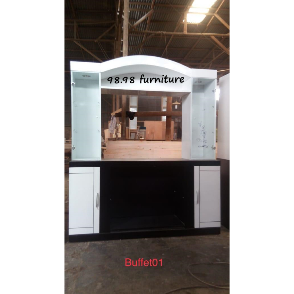 Buffet Tv Lemari Hias - Rak Tv - Meja Tv - Lemari Buffet Serbaguna Murah - Medan