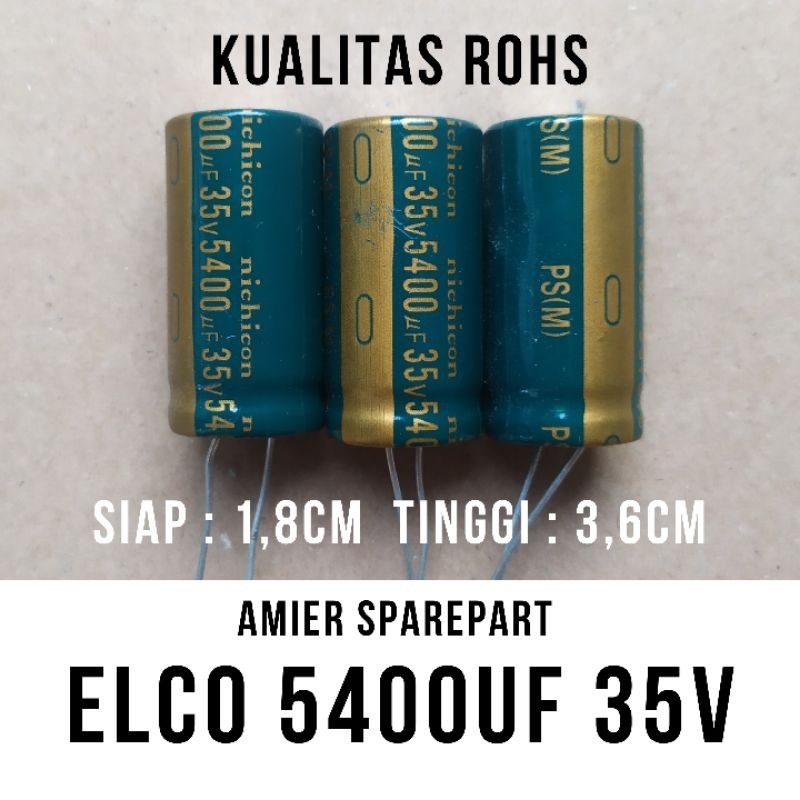 ELCO 5400UF 35V NIPPON CHEMI-CON