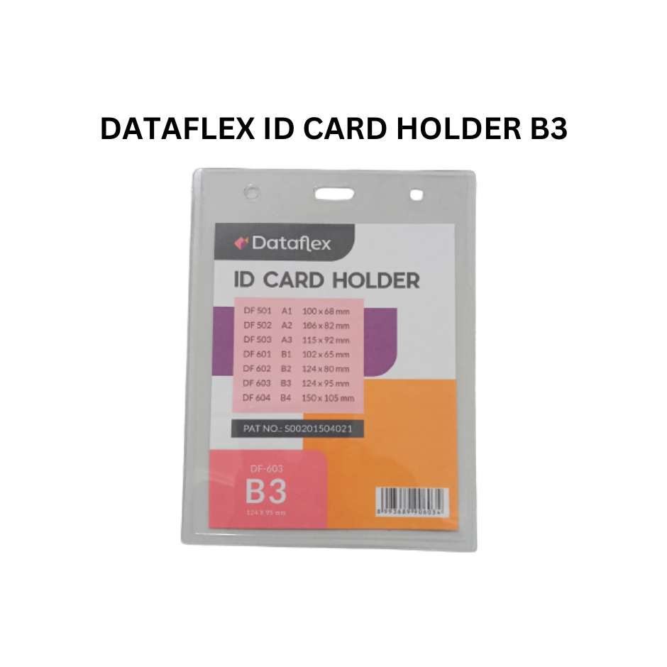 ID CARD BENING TRANSPARAN / ID CARD HOLDER B4 / ID CARD B3 / ID CARD B4 / NAME TAG ID CARD PLASTIK /