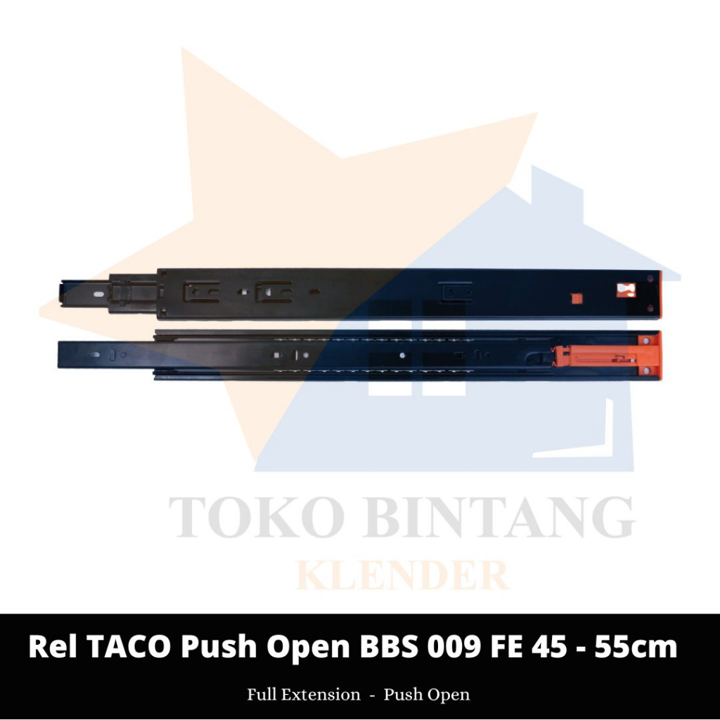 Rel TACO Push Open FE 45 - 55cm (pcs)