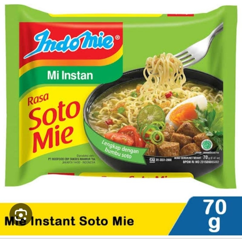 

Indomie Soto Mie 70gr