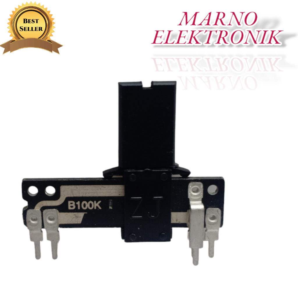 POTENSIO GESER + LAMPU 3.4 CM B50K KAKI 3 -2 ORIGINAL