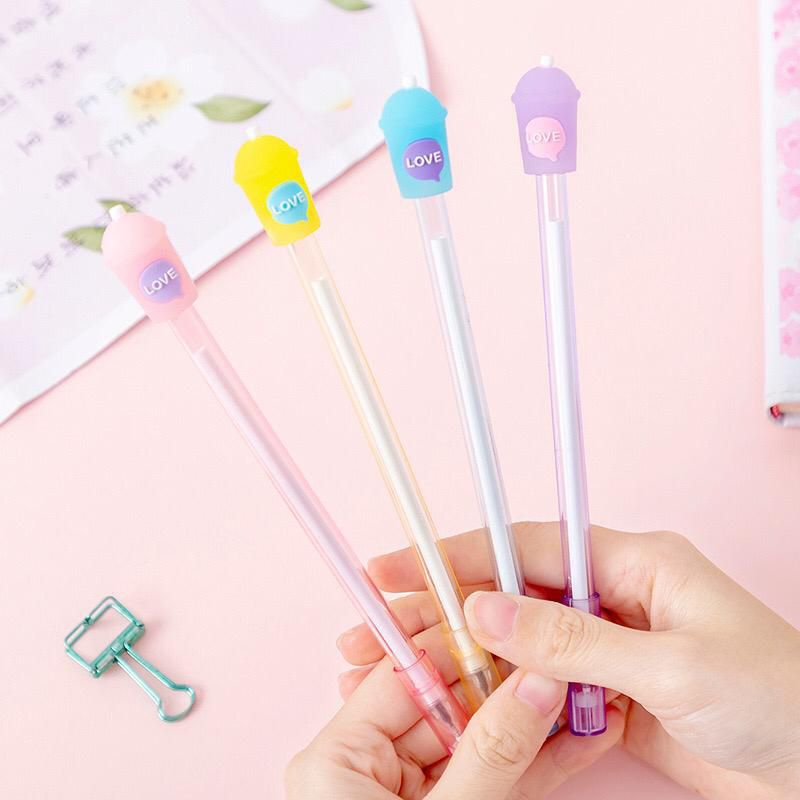 

Pena Gel Karakter Cup Drink Love #ST048 / Pulpen Lucu Minuman Jus Bubble Tea TKK 50244 / Bolpen Anak Lucu