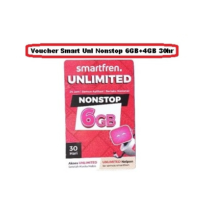 Voucher SmartFren Unlimited Nonstop 6GB