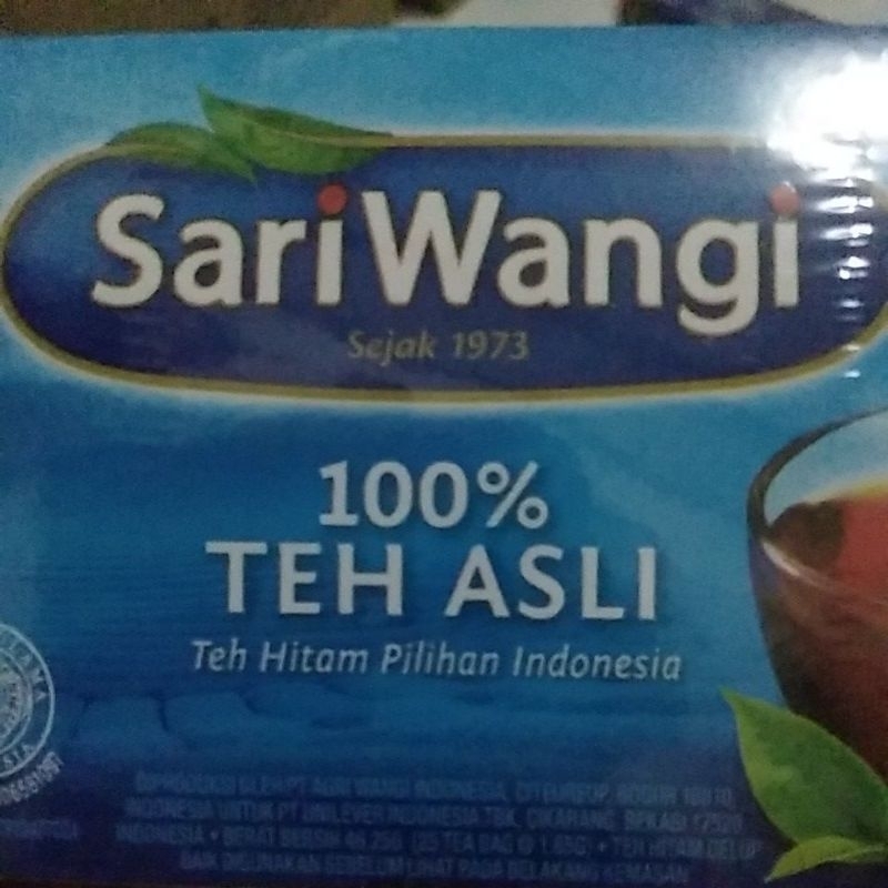 

teh sariwangi isi 25