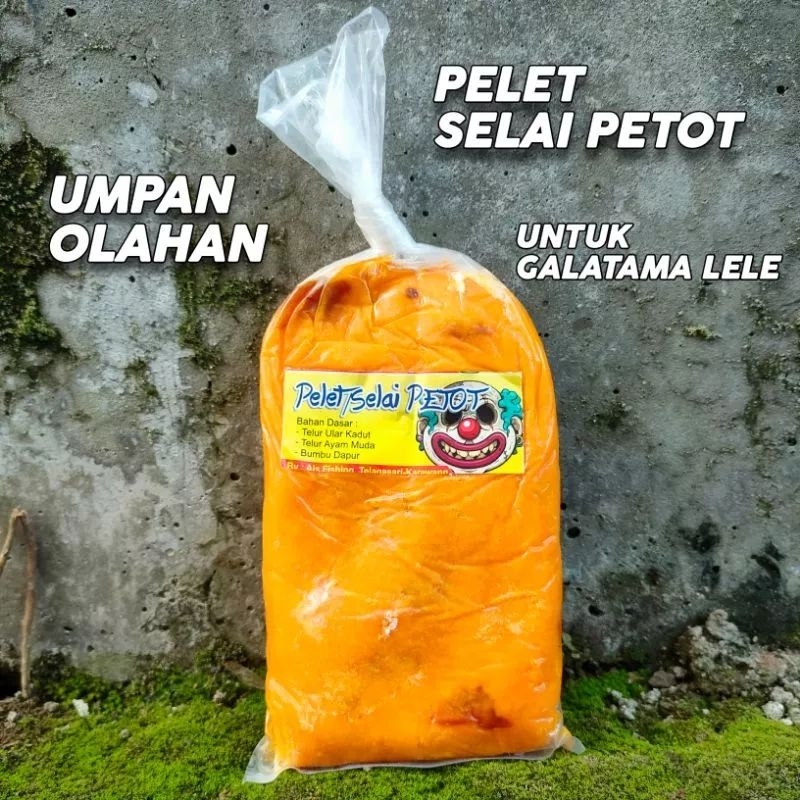 umpan galatama lele pelet selai petot original