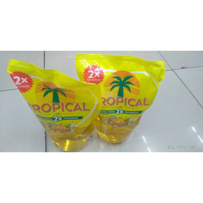 

Tropical minyak goreng 2L/botol