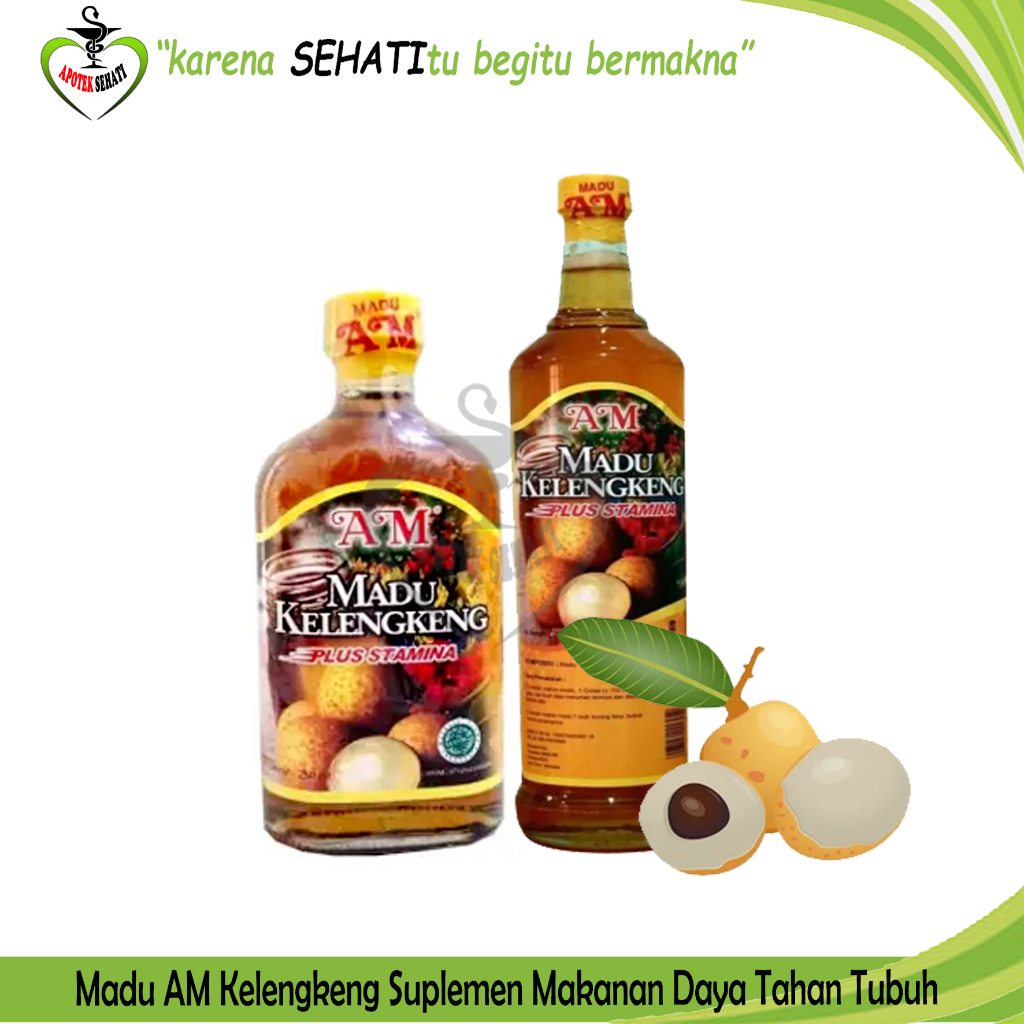 

Madu AM Kelengkeng Suplemen Makanan Daya Tahan Tubuh