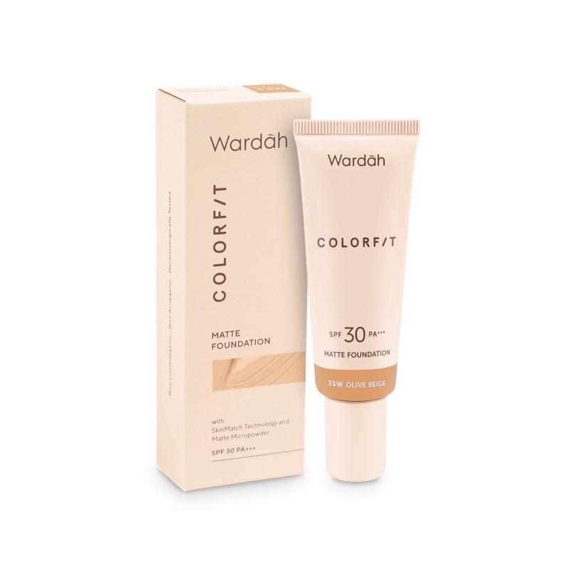 Wardah Colorfit Matte Foundation