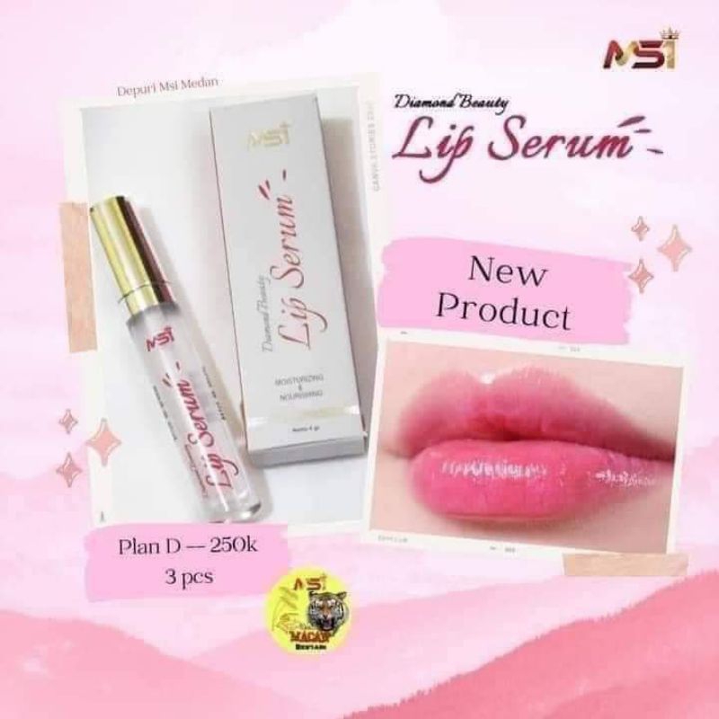 (BISA COD) LIP SERUM DIAMOND BEAUTY MSI