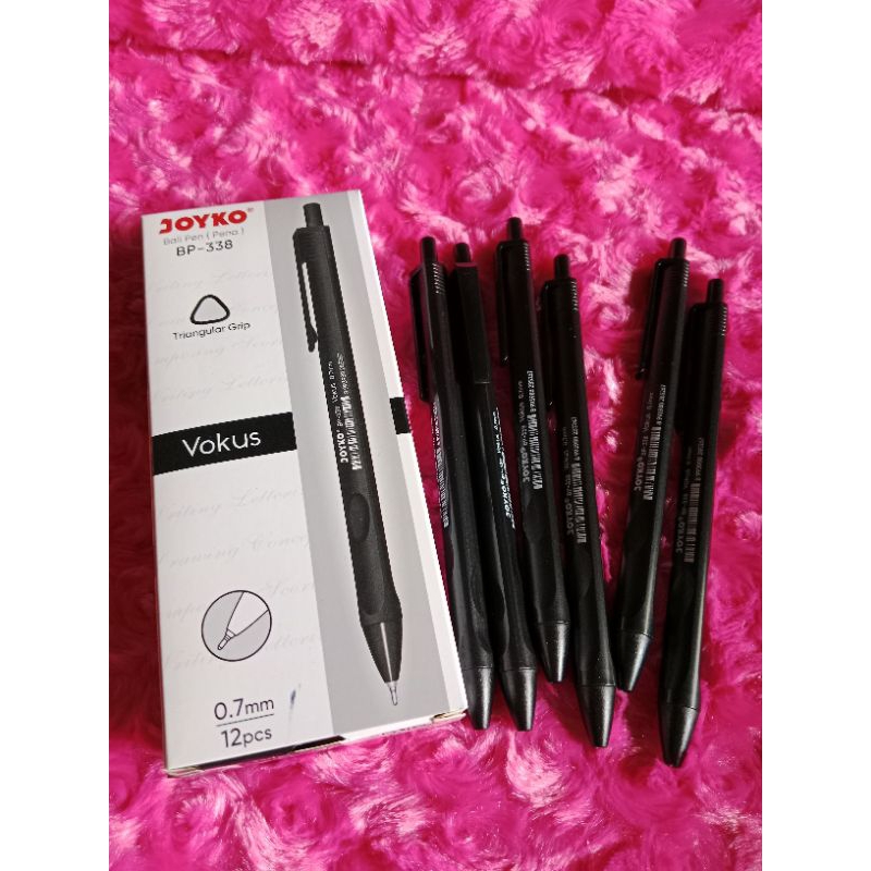 

bulpen joyko BP-338 vokus 0.7mm (1pak isi 12pcs