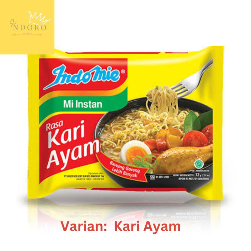 

Indomie varian Kari Ayam 85g