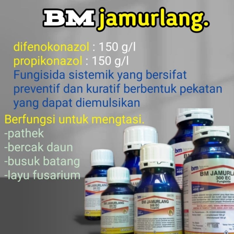 FUNGISIDA BM JAMURLANG 300EC 100ML