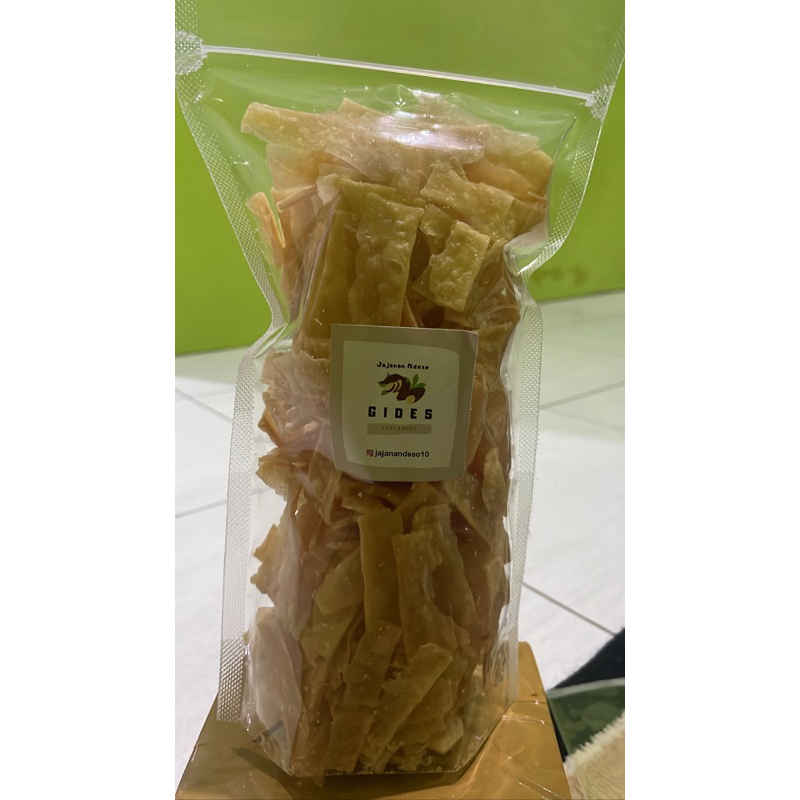 

GIDES KERIPIK SINGKONG ENAK HOME MADE UKURAN MEDIUM 250gram