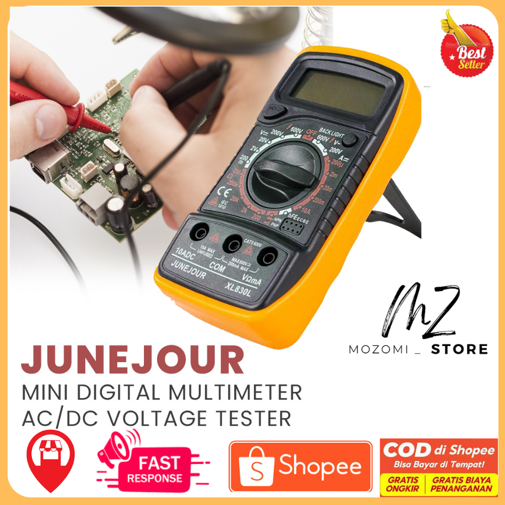 Digital Multimeter AC/DC Voltage Tester avo meter / Mini Digital Multimeter AC/DC