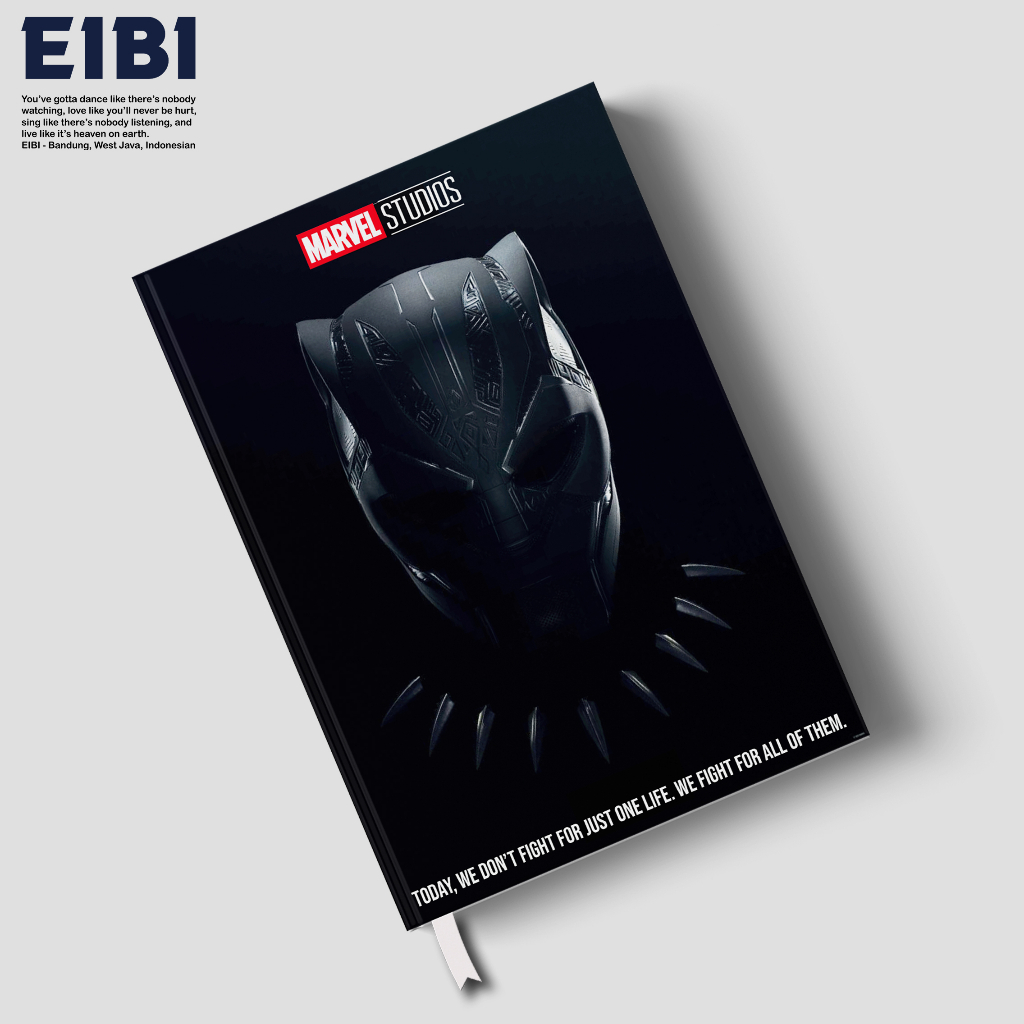 

Eibibook Buku Tulis Catatan Notebook Hardcover Marvel Series Black Panther