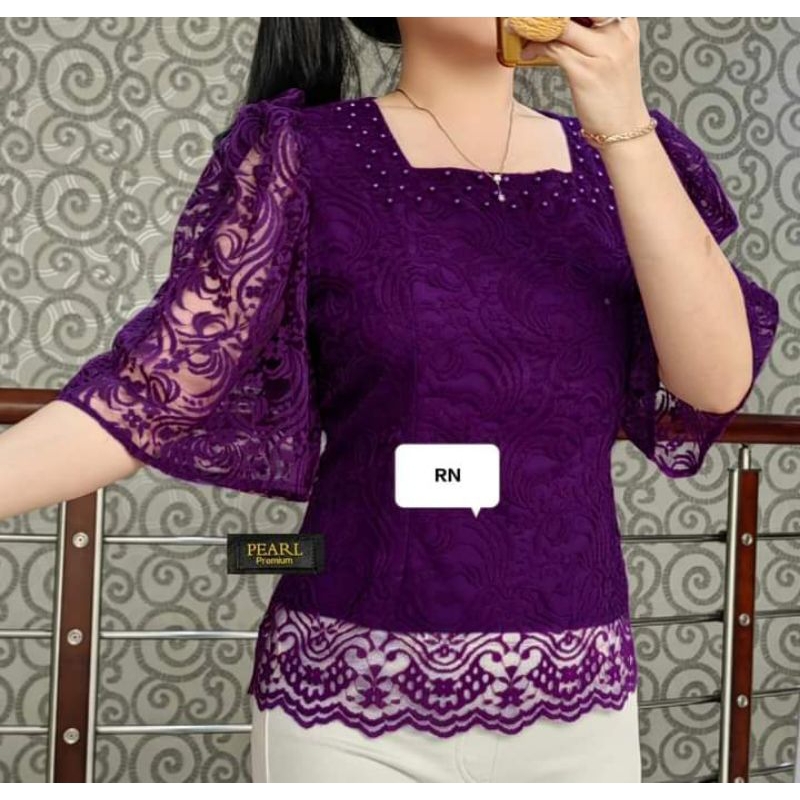 ld 150-180 cm blouse kebaya brukat pesta jumbo