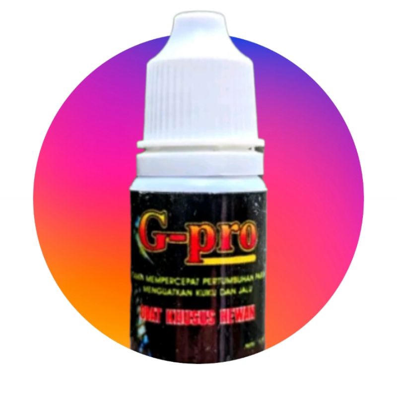 G-Pro Obat Paruh Jalu Patah & Dapat Mempercepat Pertumbuhan Jalu&Paruh