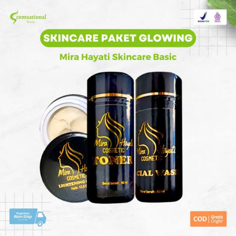 PAKET GLOWING MIRA HAYATI SKINCARE