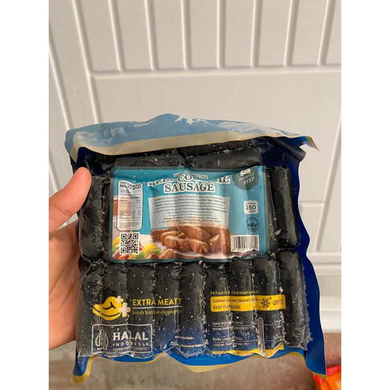 

sosis beef cocktail sausages 250gr