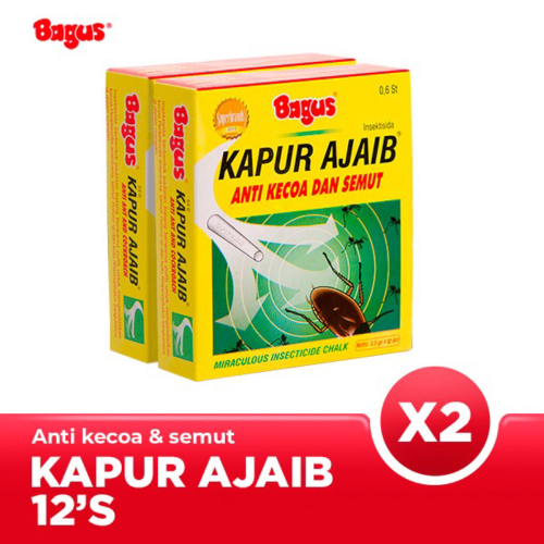 

Dijual TWIN PACK - Bagus Kapur Ajaib 6's Limited