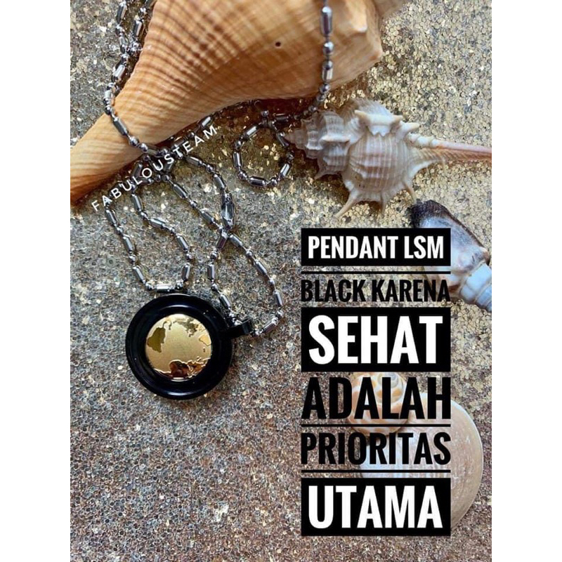 LSM BLACK LIMITED KALUNG PENDANT KESEHATAN