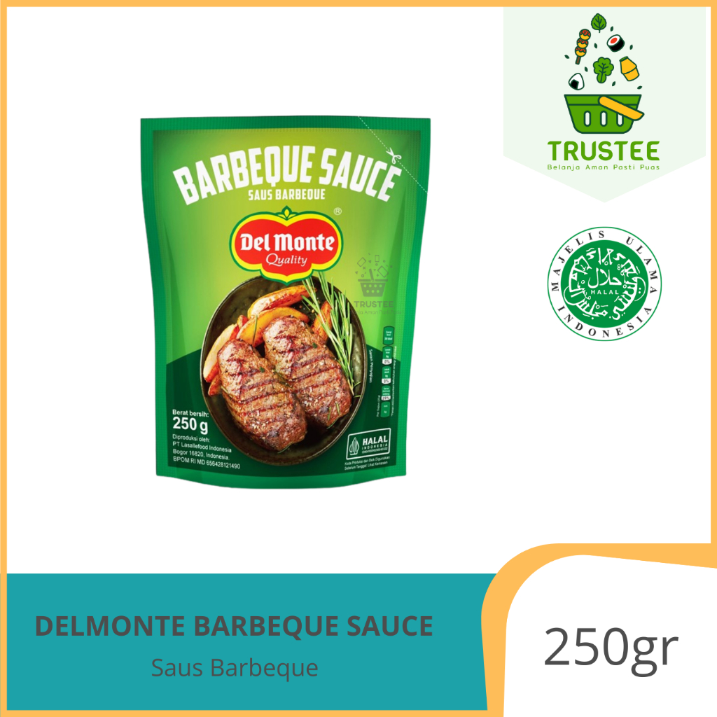 

Delmonte Saus Barbeque BBQ Sauce / Saus BBQ Grill Sauce 250gr