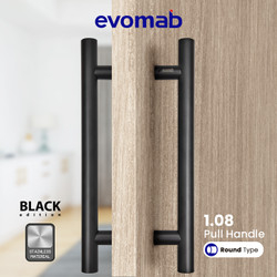Evomab Handle Pintu / Gagang Pintu MPHD 1.08 350SS Black