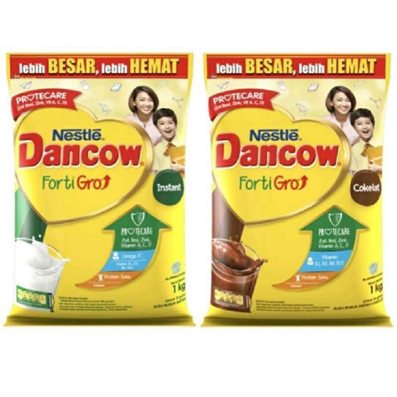 

Dancow Fortigro Rasa Vanila dan Coklat 1kg