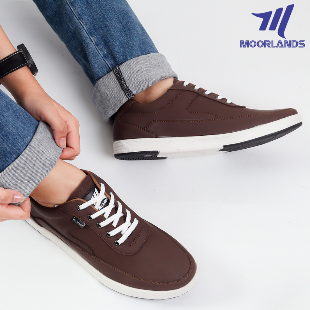 Moorlands Original Sepatu Sneakers Pria Keren Sepatu Santai Pria Murah