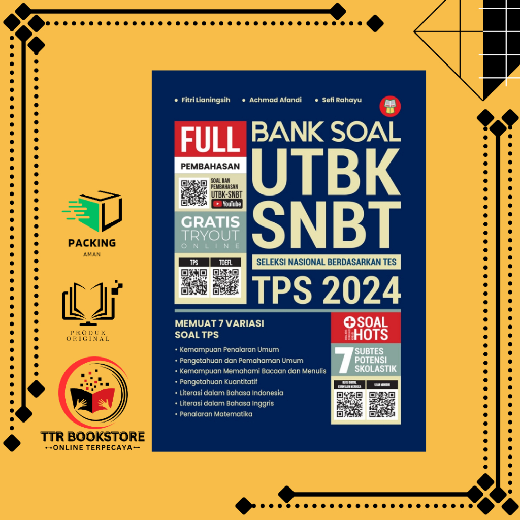 Buku SNBT 2024 - Bank Soal UTBK SNBT TPS 2024