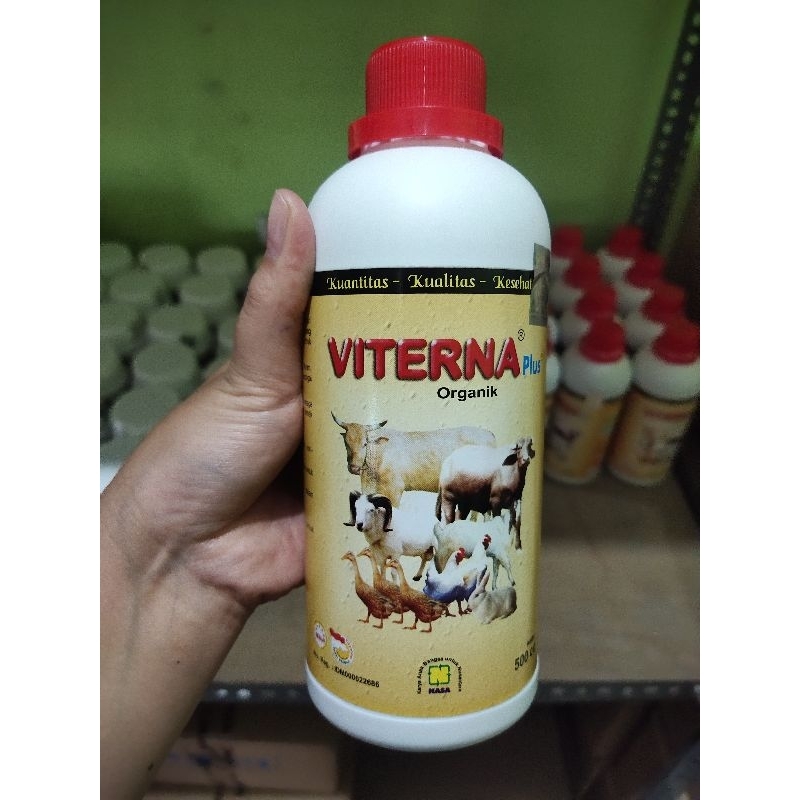 VITERNA plus ORGANIK Vitamin Ternak 500cc ORIGINAL