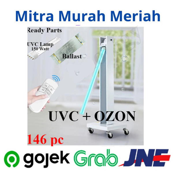Lampu UV sterilizer ruangan 150 watt - sterilisasi disinfektan virus