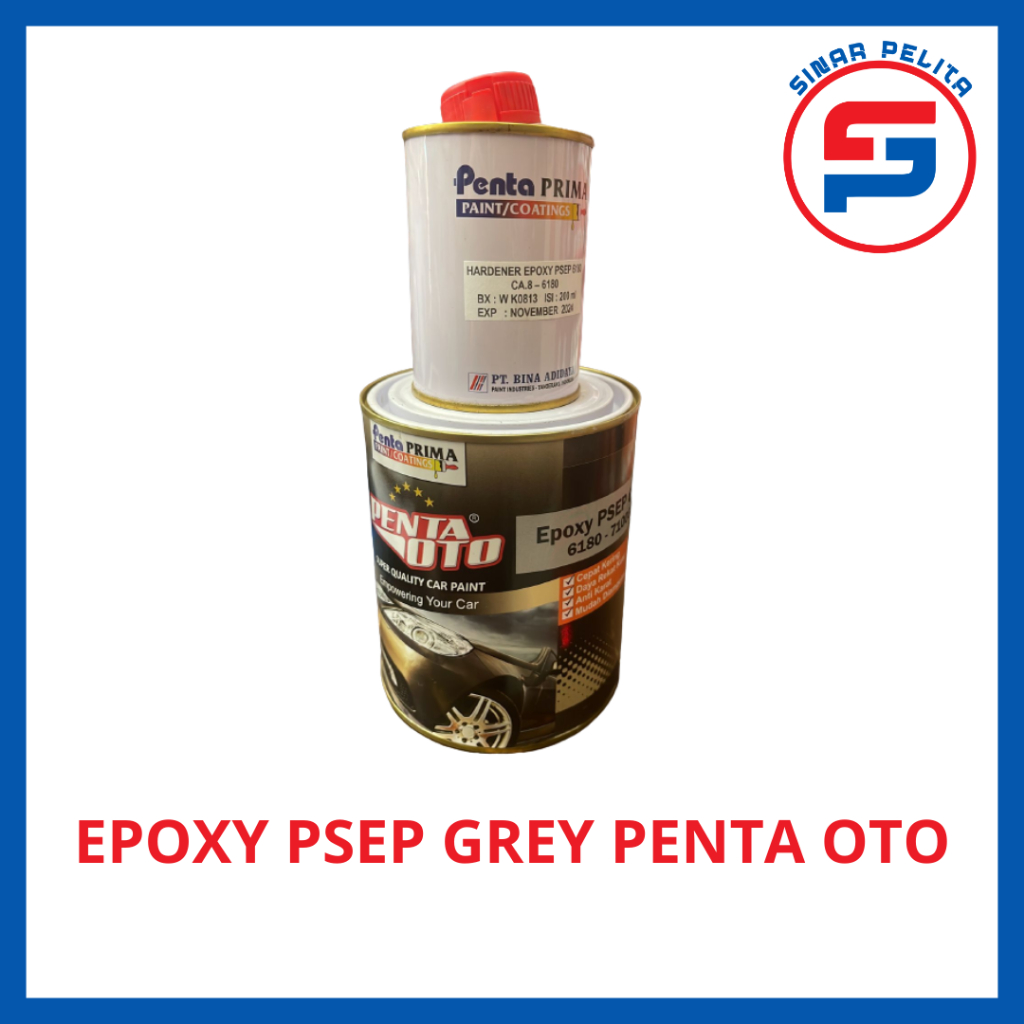 EPOXY PSEP GREY PENTA OTO / CAT DASAR ABU-ABU PENTA OTO/ CAT DASAR PENTA/ CAT DASAR MOBIL/