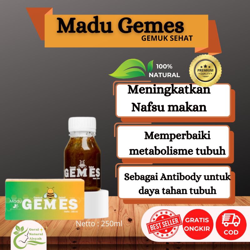 

HERBALOV MADU GEMES GEMUL SEHAT