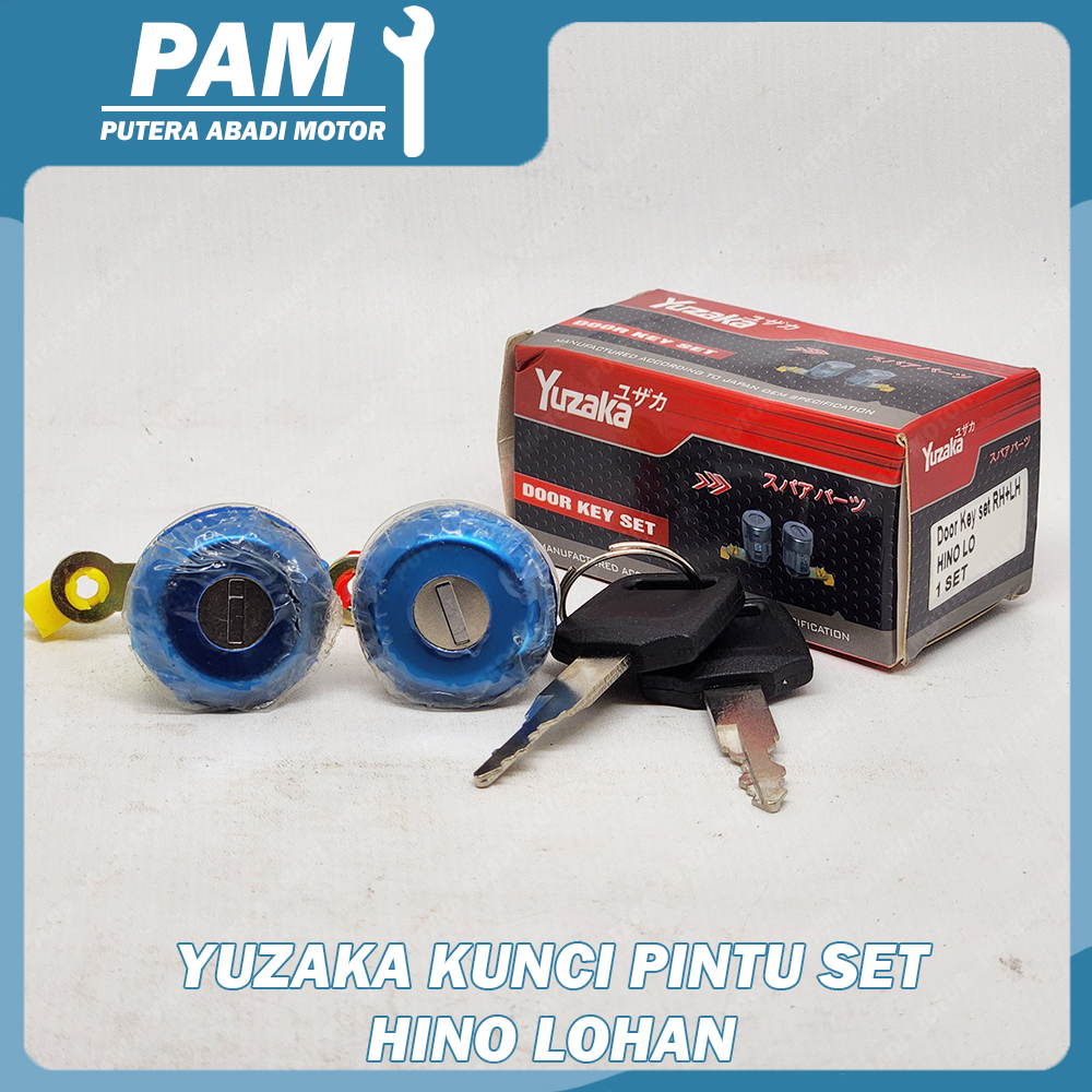 Kunci Pintu Set Hino Lohan Merk Yuzaka Door Key Set Kunci Pintu Mobil