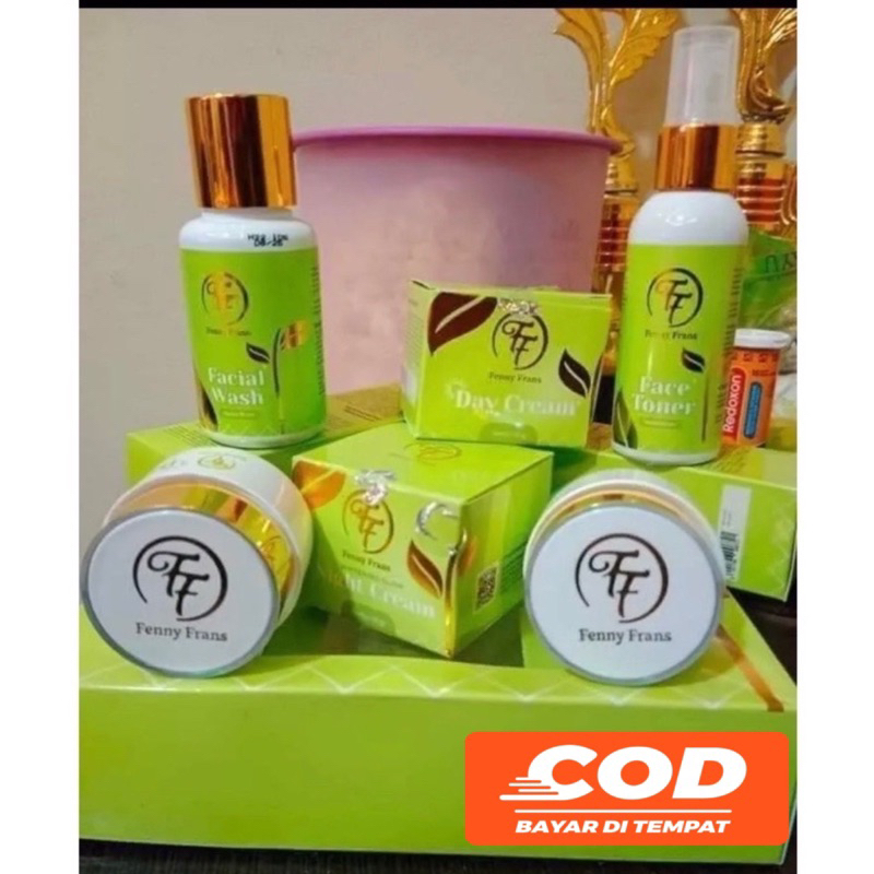 [BPOM] Cream Pemutih Wajah FF Fenny Frans, Paket original Cream FF , Cream whitening glowing, cream 