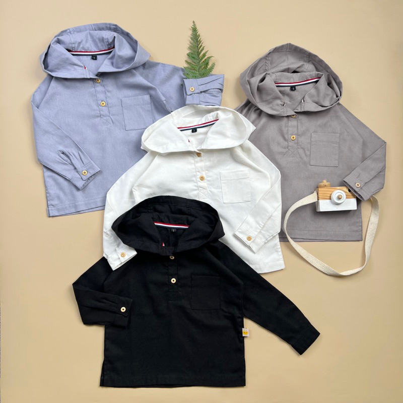 KINEBI SHIRT - Hoodie Anak Laki Laki/Baju Anak Laki Laki