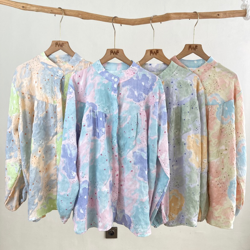 Ardela Crinkle Blouse / Baju Atasan Wanita