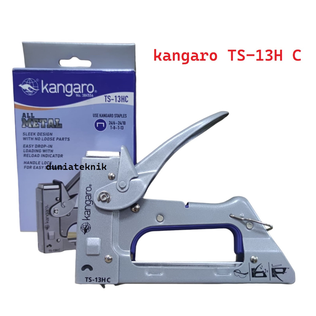

KANGARO TS13H HEAVY DUTY Gun Tacker Alat Staples Tembak / Stapler Kangaro TS-13H