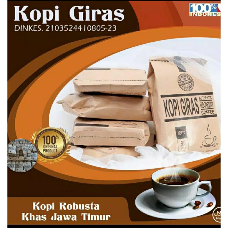 

Kopi Giras 500 Gram