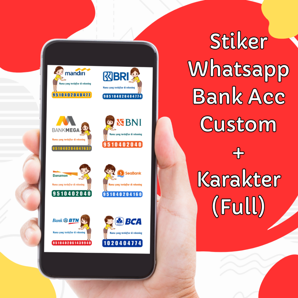 JASA STIKER WHATSAPP CUSTOM FULL KARAKTER